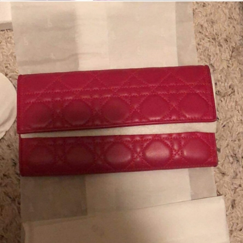Christian dior wallet on chain bag
